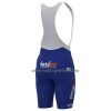 Set Fietsshirt + Korte Koersbroek 2022 BikeExchange Jayco Wit Blauw
